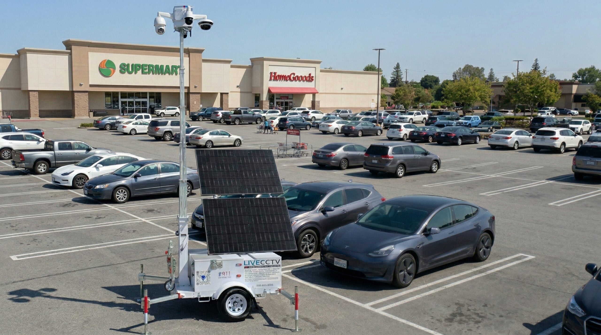 Retail center surveillance